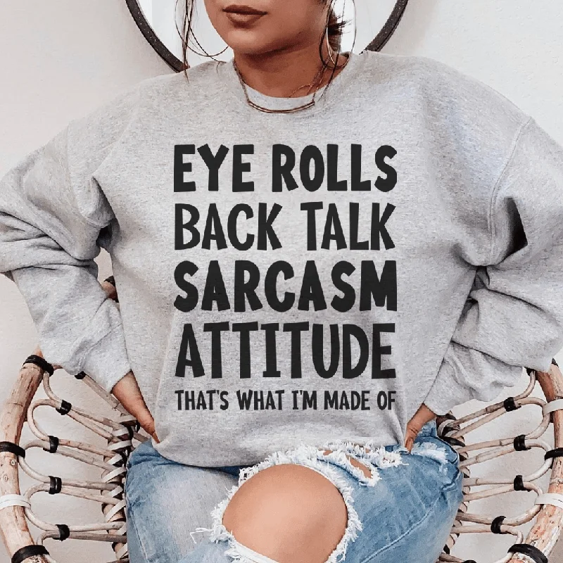 Eye Rolls Back Talk Sarcasm Attitude