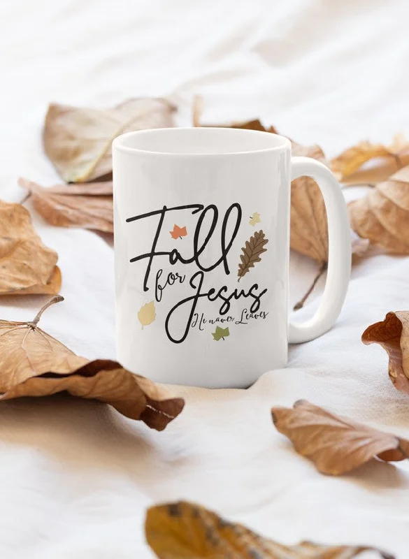 Fall For Jesus Mug