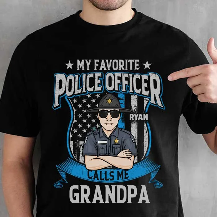 My Favorite Police Officer - Personalized Unisex T-Shirt