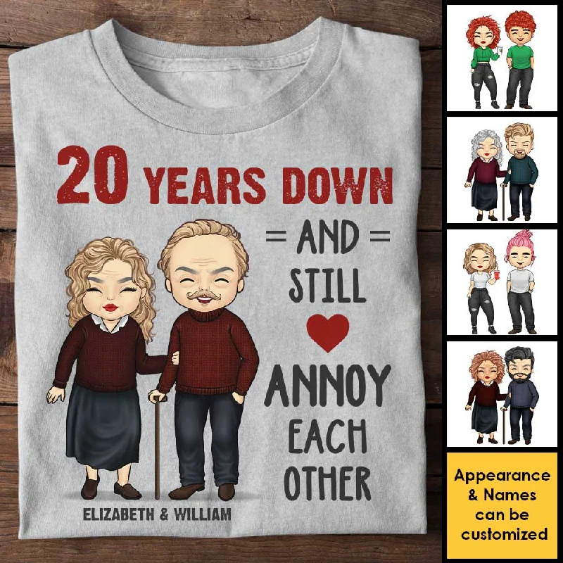 So Many Years Down - Personalized Unisex T-shirt, Hoodie - Gift For Couples, Husband Wife