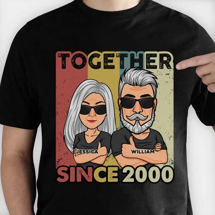 We Have Been Together For Years - Personalized Unisex T-Shirt, Hoodie, Sweatshirt - Gift For Couple, Husband Wife, Anniversary, Engagement, Wedding, Marriage Gift