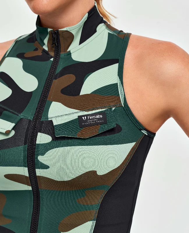 Army Abs Tank - Green Camo