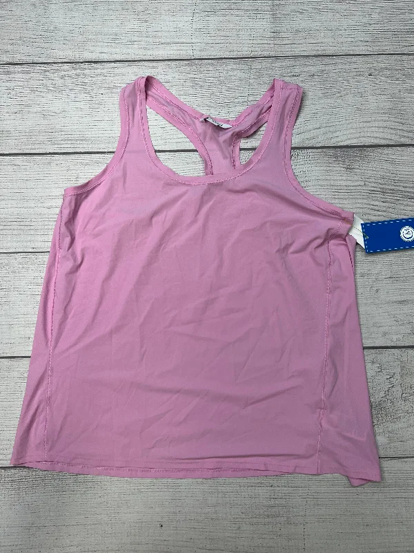 Athletic Tank Top By Athleta In Pink, Size: Xl