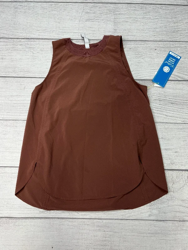 Athletic Tank Top By Athleta In Rust, Size: S