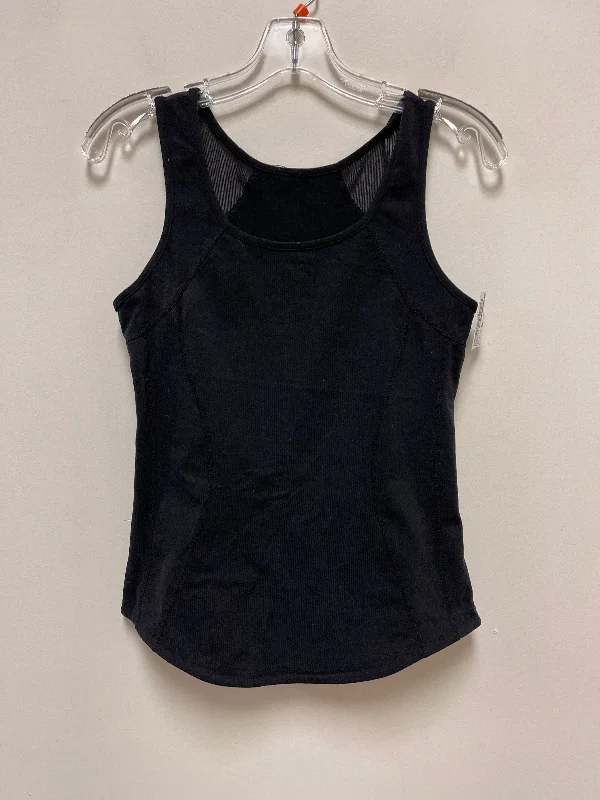 Athletic Tank Top By Lululemon In Black, Size: 6