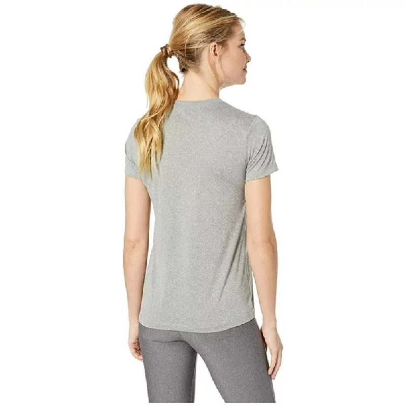 Nike Women's Dry Legacy T-Shirt Dark Grey Heather L