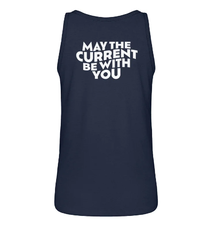 May the Current Backprint - 100 % Bio Frauen Tanktop