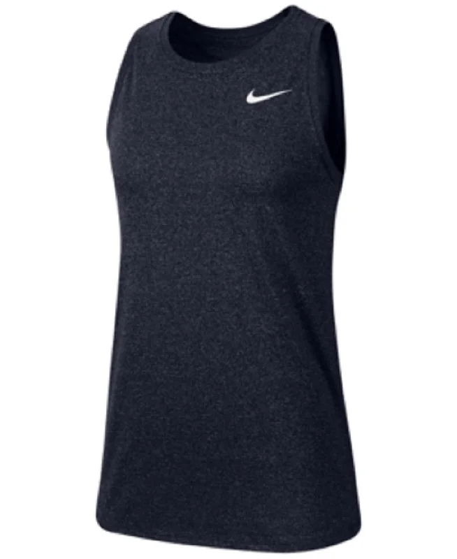 Nike Women's Dri-Fit Training Tank, Obsidian, M