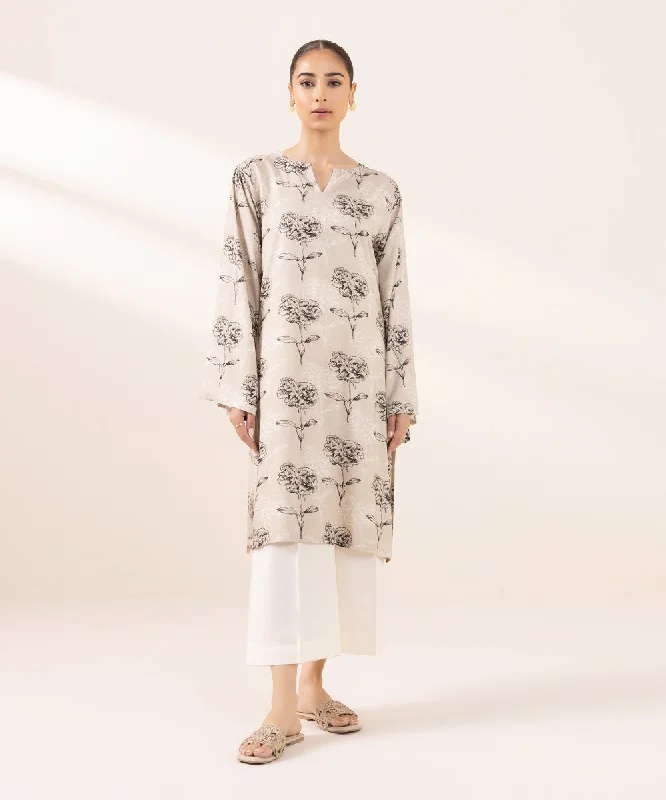 Printed Arabic Lawn Shirt