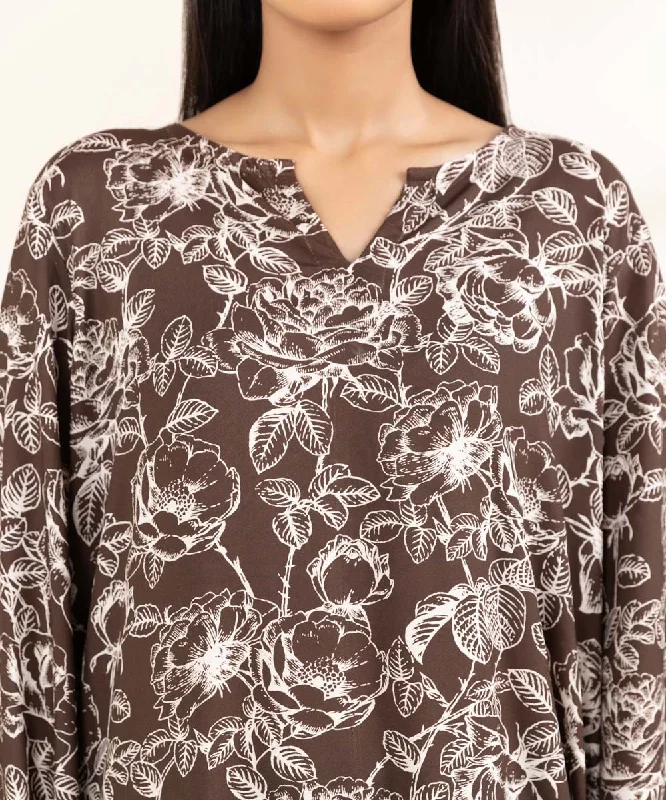 Printed Arabic Lawn Shirt