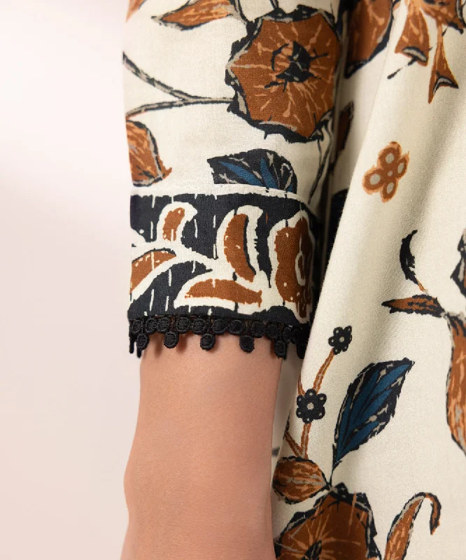 Printed Cotton Viscose Shirt