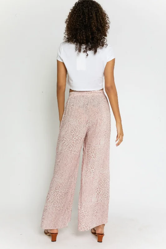 BLUSH SNAKE PANTS