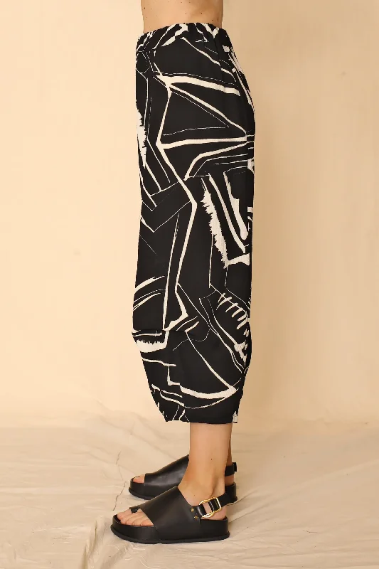 Coal Pattern Madison Crop Pant