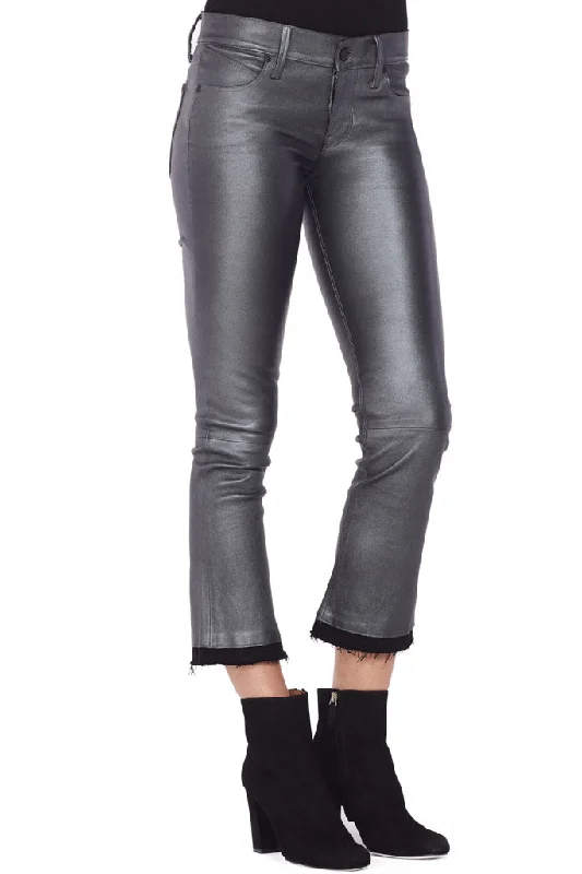 Kiki Leather Flares