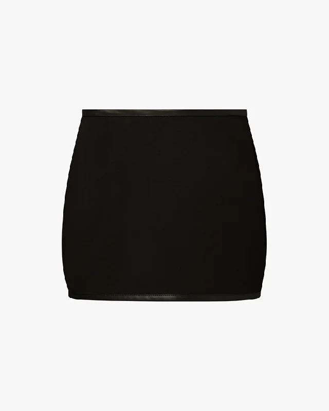 Linen Mini Skirt