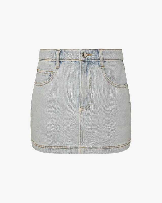 Mini Denim Skirt