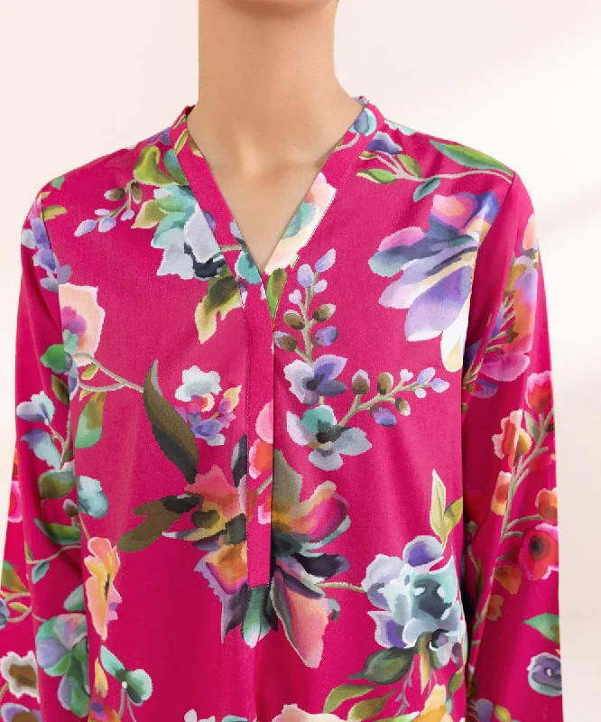 Printed Cotton Viscose Shirt