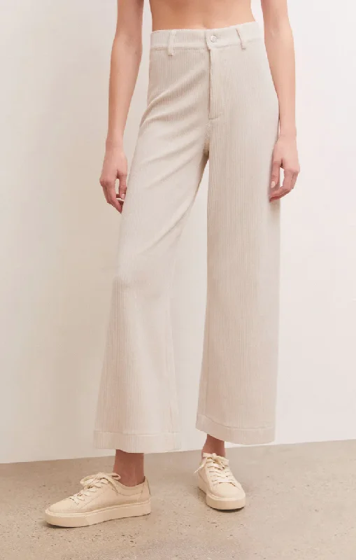 Prospect Knit Cord Pant Adobe White