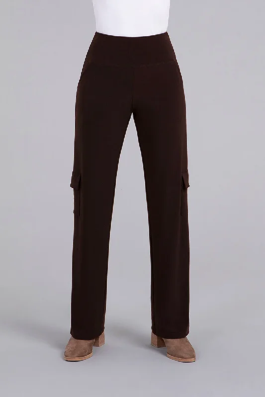 Safari Straight Leg Pant | Coffee