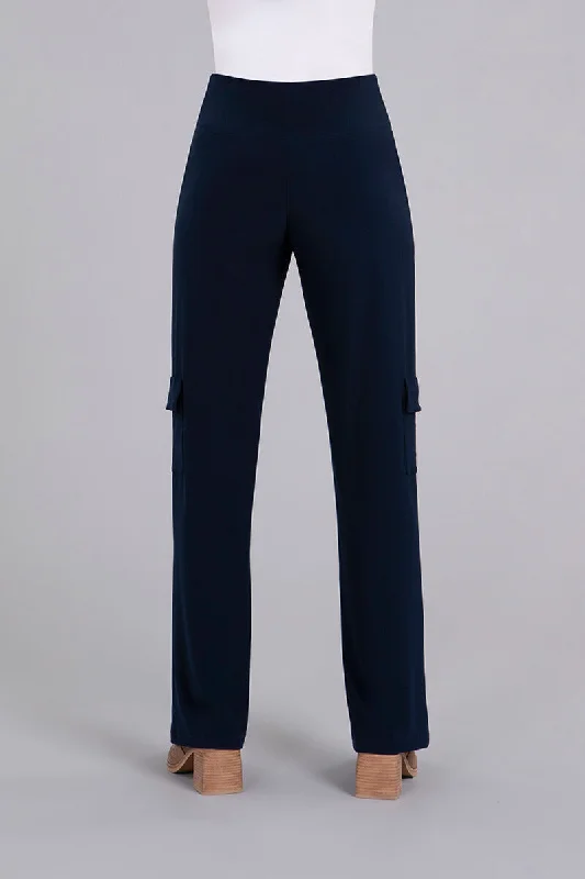 Safari Straight Leg Pant | Navy