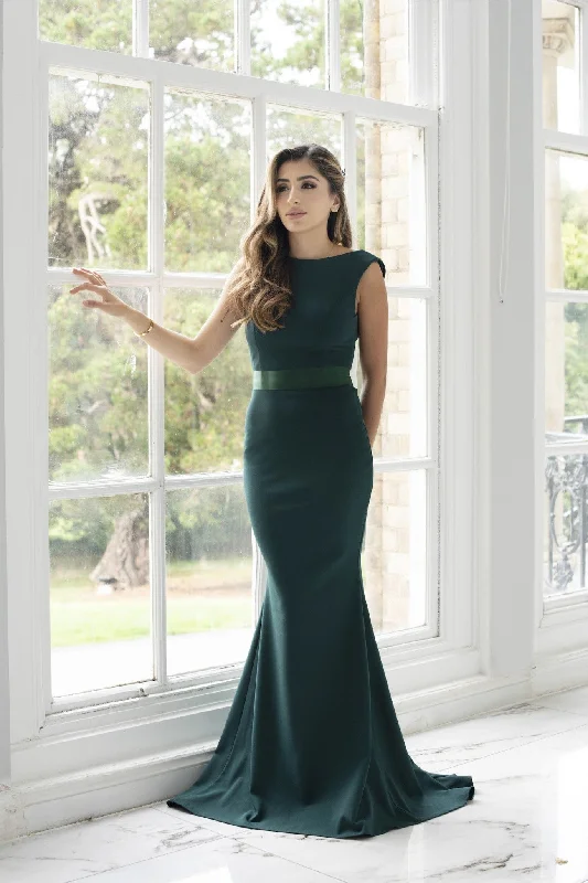 Saint A Eris Bridesmaid Maxi Fishtail Dress