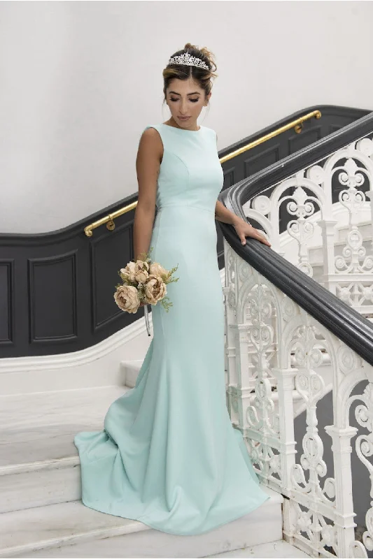 Saint A Eris Bridesmaid Maxi Fishtail Dress