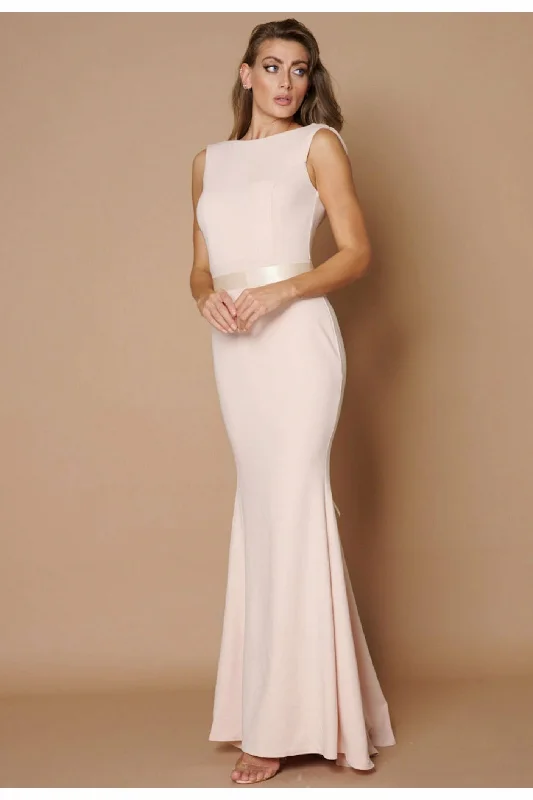 Saint A Eris Bridesmaid Maxi Fishtail Dress