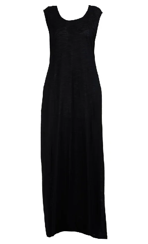 Sleeveless Viscose Knitted Inner Lining Slip Dress