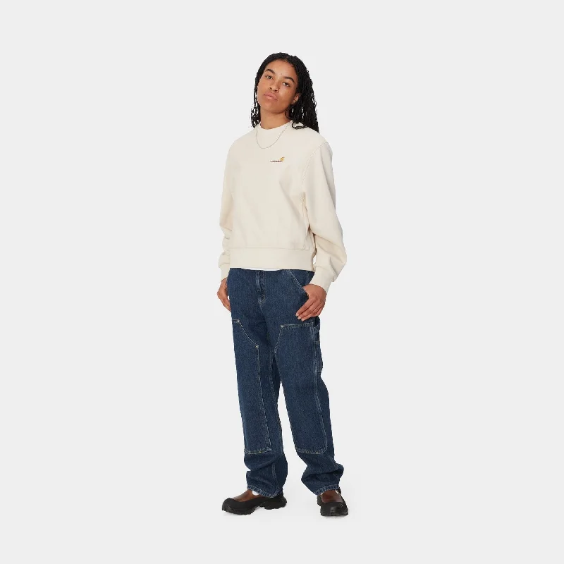 Women’s Nashua Double Knee Pant | Blue (stone washed)