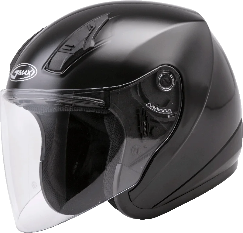 GMax 72-4810 OF-17 Open-Face Helmet Black