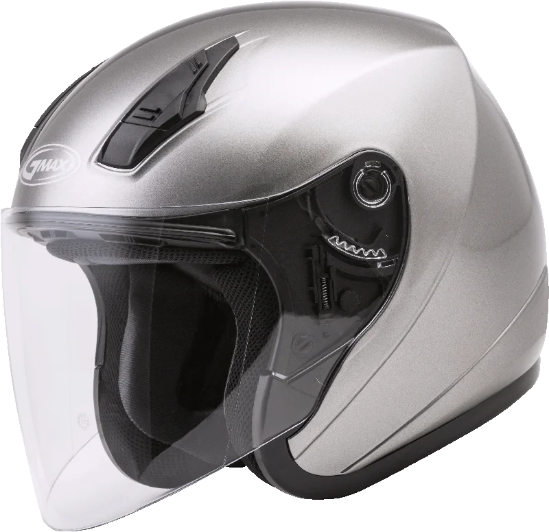 GMax 72-4812 OF-17 Open-Face Helmet Titanium