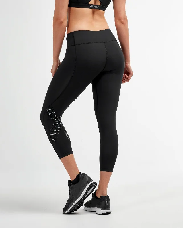 Womens Motion Mid-Rise Compression 7/8 Tights