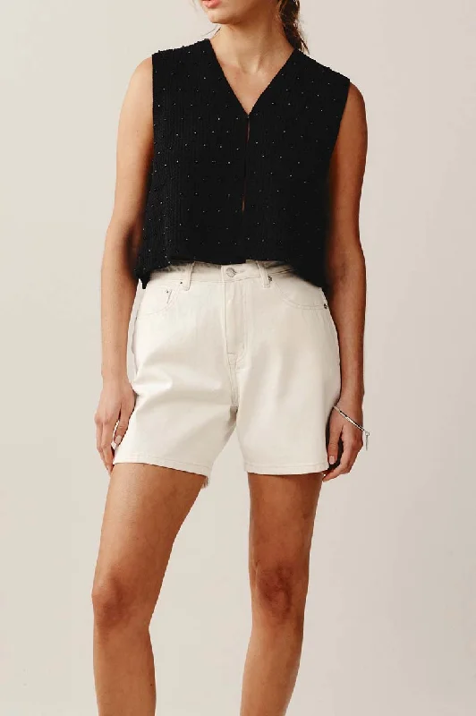 Marle Jean Short - Ivory