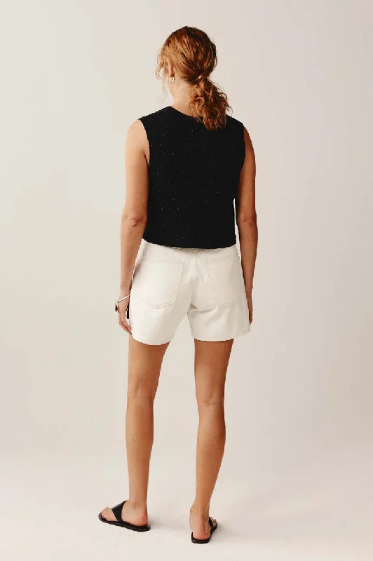 Marle Jean Short - Ivory