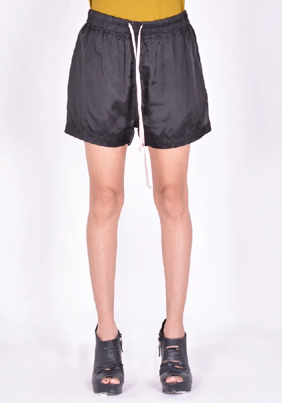 RICK OWENS RP01B4328 J FOG SHORTS BLACK