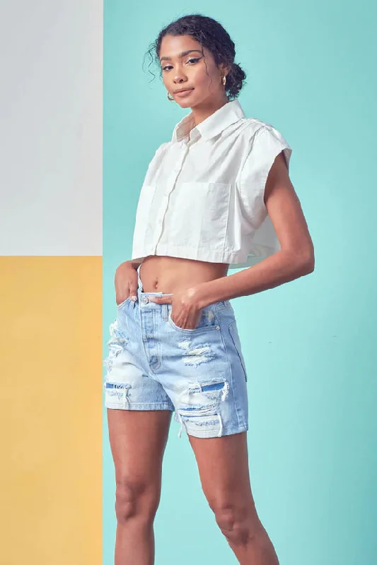 Sadie 90's Boyfriend Shorts